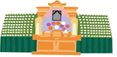 祭壇のイラスト